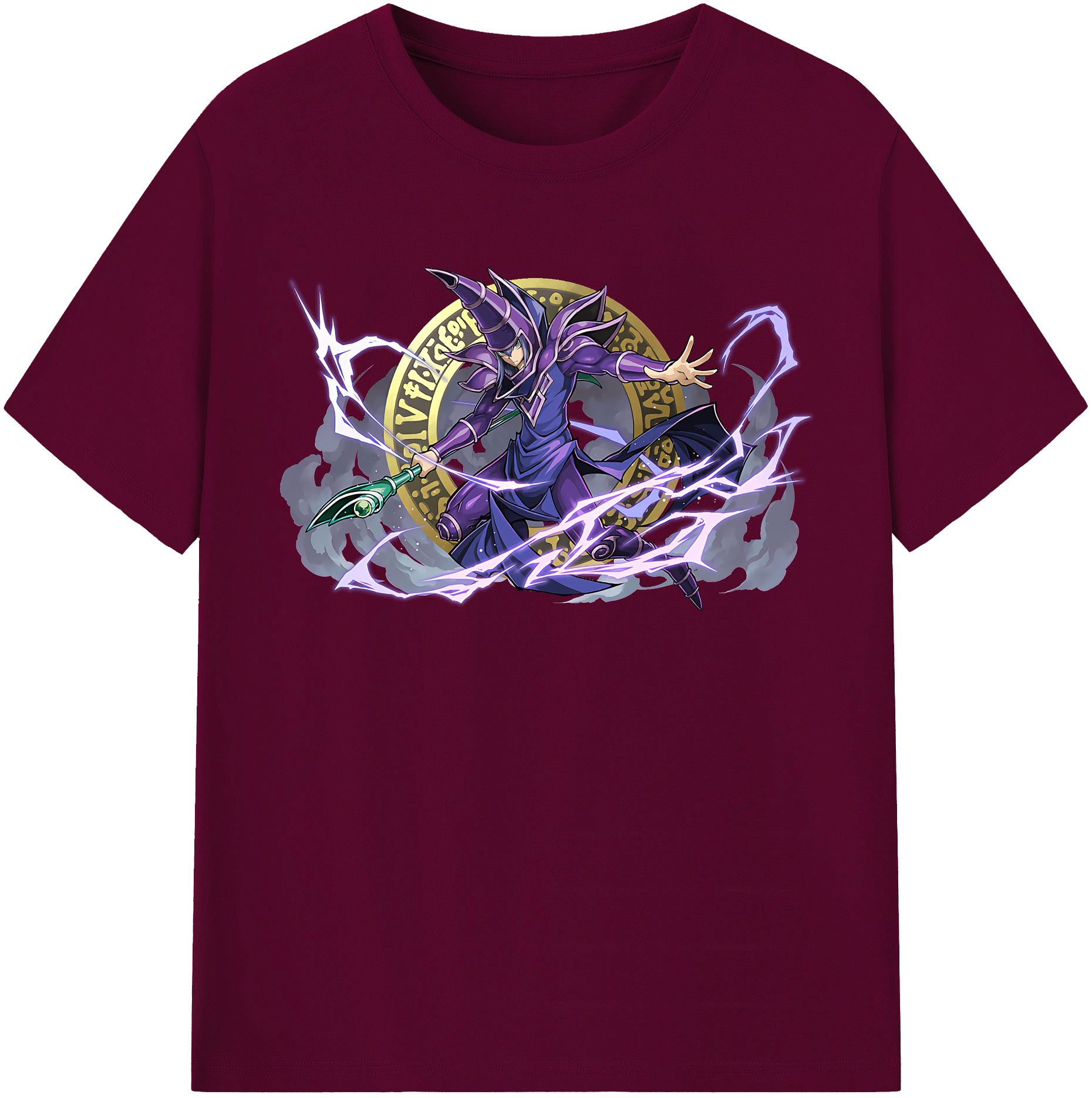 （画像用） 遊☆戯☆王 Yu-Gi-Oh! レディースカジュアルプリントTシャツ（綿100％）